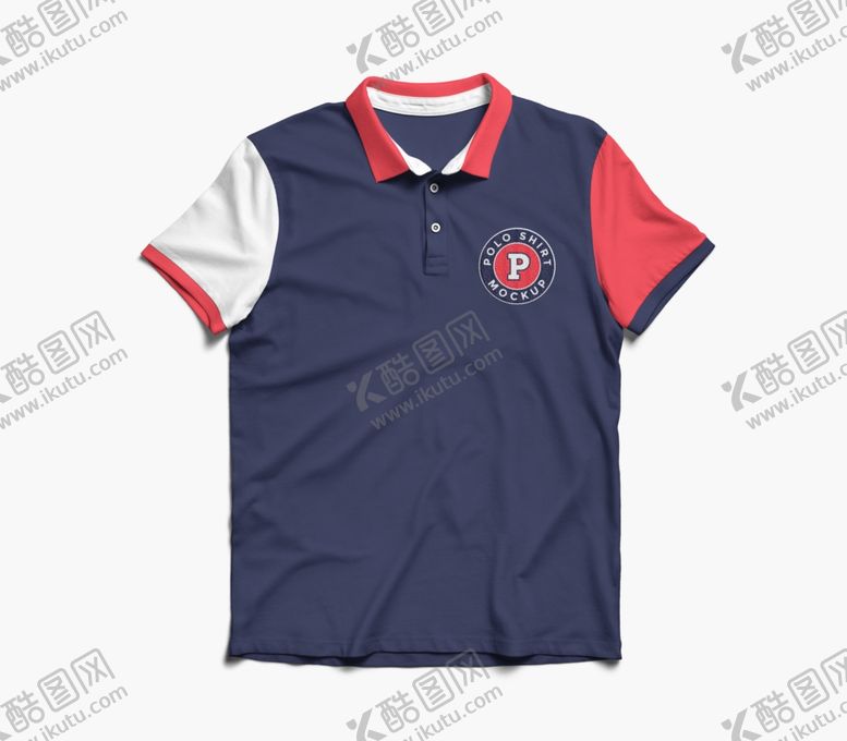 编号：84696909171029366137【酷图网】源文件下载-服装样机男士POLO衫纯白体恤