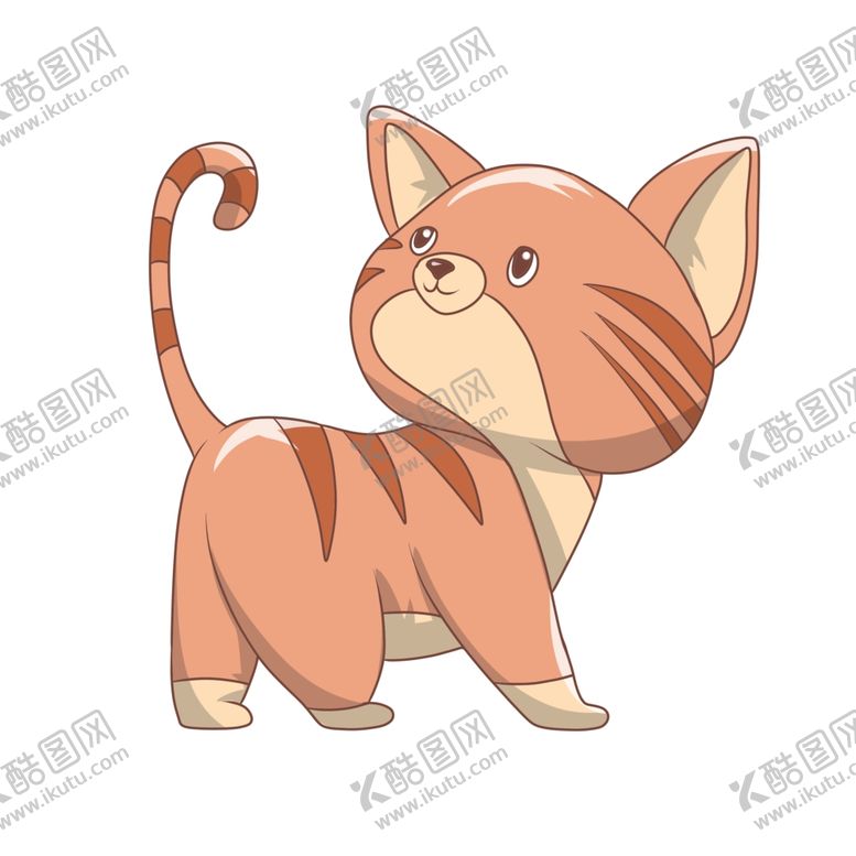 编号：48153605122031371050【酷图网】源文件下载-简约手绘猫咪