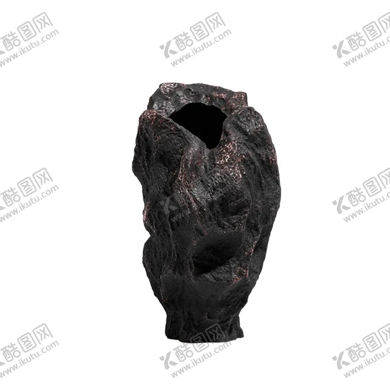 编号：68673403301943594851【酷图网】源文件下载-黑白色陶瓷插花花器