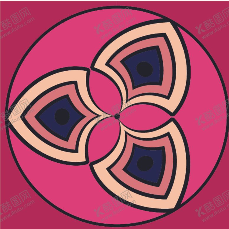 编号：35890310072130048543【酷图网】源文件下载-波西米亚风格花纹图案