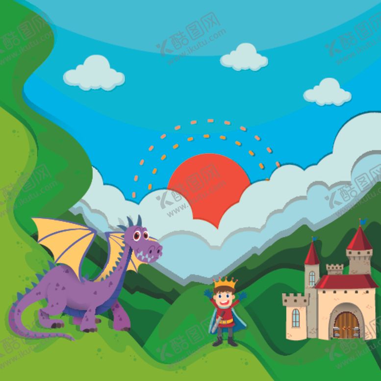 编号：57821009282153346963【酷图网】源文件下载-卡通恐龙