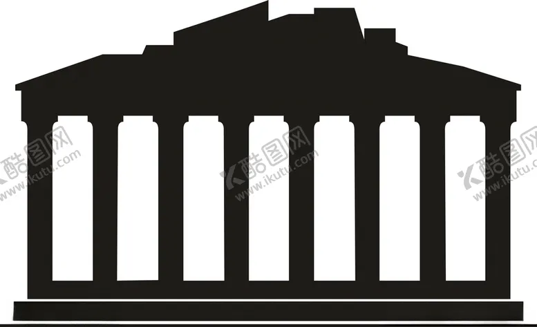编号：15259509140147189440【酷图网】源文件下载-建筑房屋剪影-08