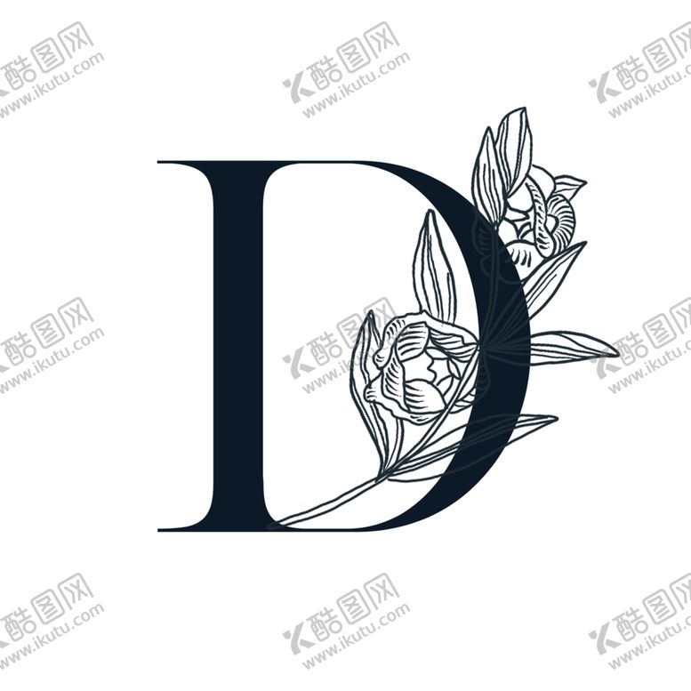 编号：68517110021141258002【酷图网】源文件下载-创意字母D