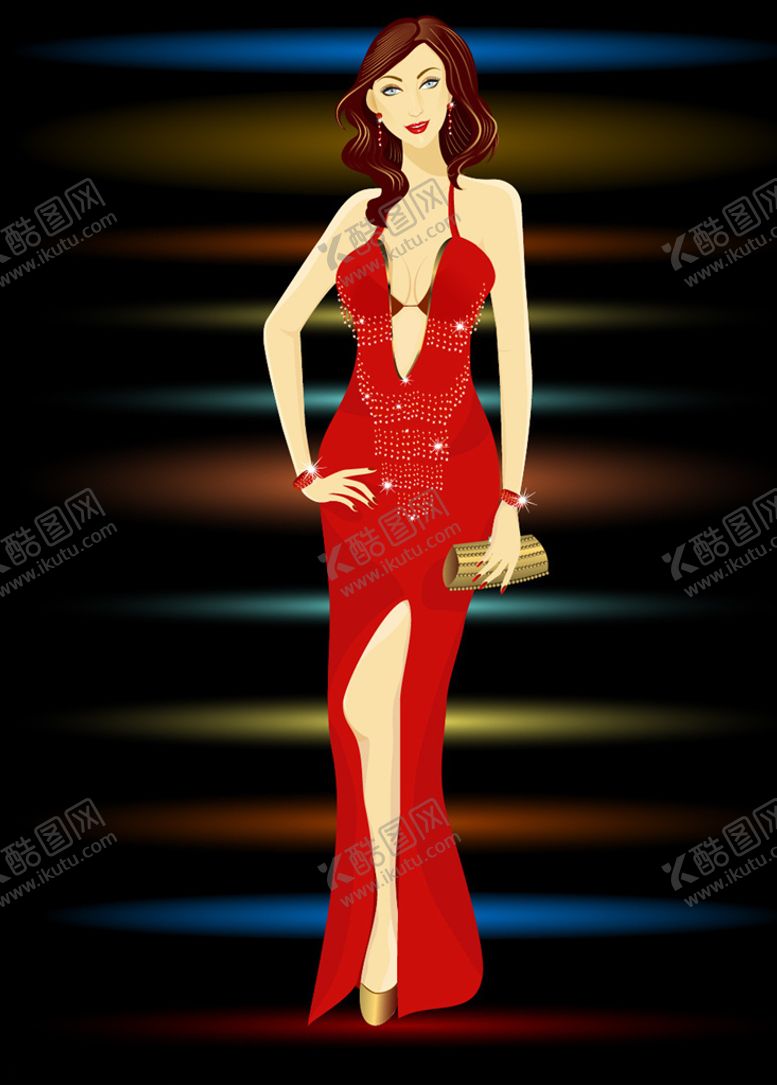 编号：32706809270035455542【酷图网】源文件下载-时尚女人