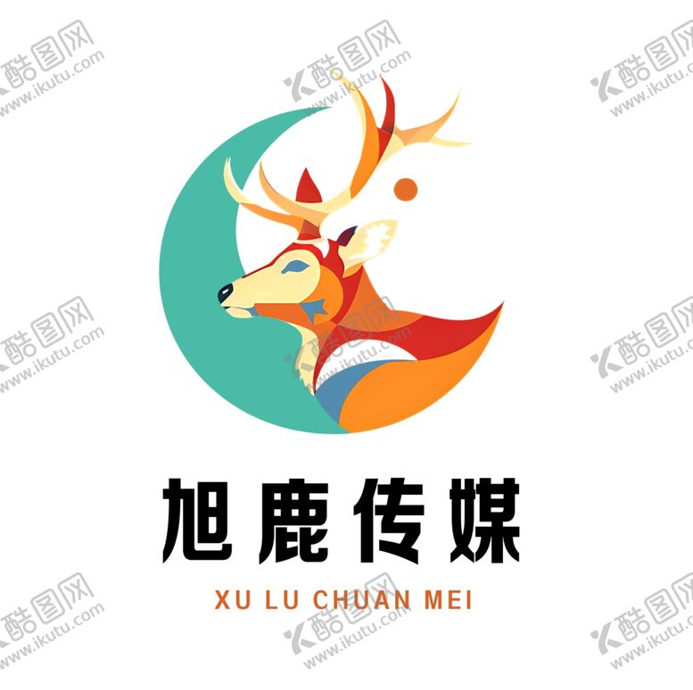 编号：42714901131137145123【酷图网】源文件下载-鹿元素logo