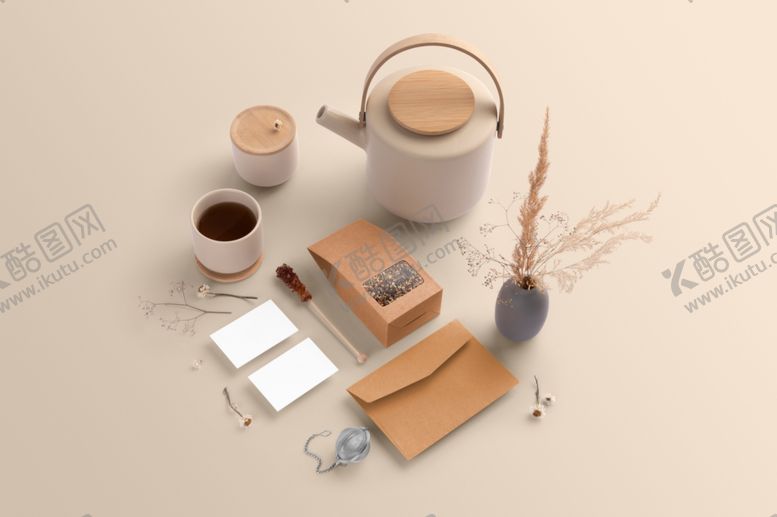 编号：67021804231108223507【酷图网】源文件下载-茶叶品牌文化样机