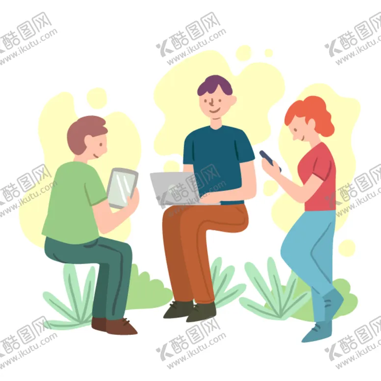编号：11598501140609587903【酷图网】源文件下载-使用电子产品