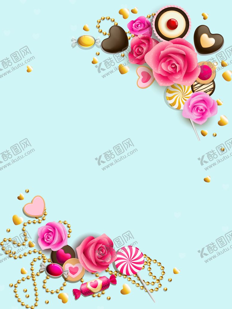 编号：94035809151441109102【酷图网】源文件下载-手绘水彩花卉 