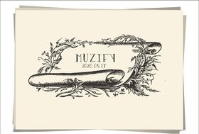 画卷花纹边框设计