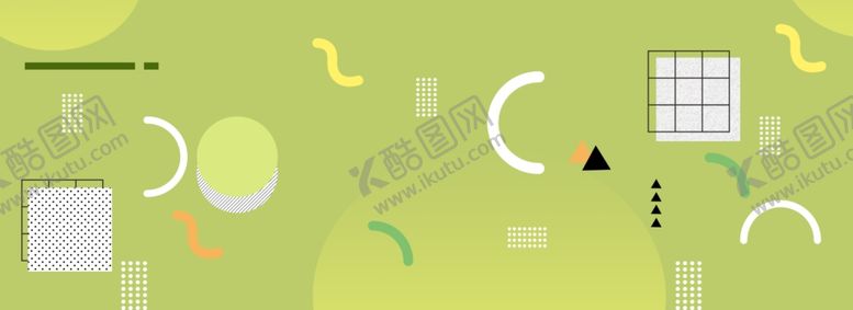 编号：55652210310524031986【酷图网】源文件下载-绿色孟菲斯
