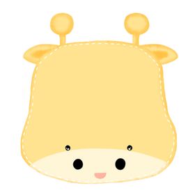 卡通长颈鹿