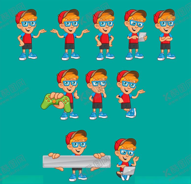 编号：23517009260053169669【酷图网】源文件下载-卡通人物