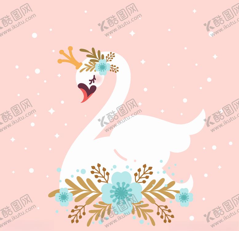 编号：97208007030930547513【酷图网】源文件下载-天鹅