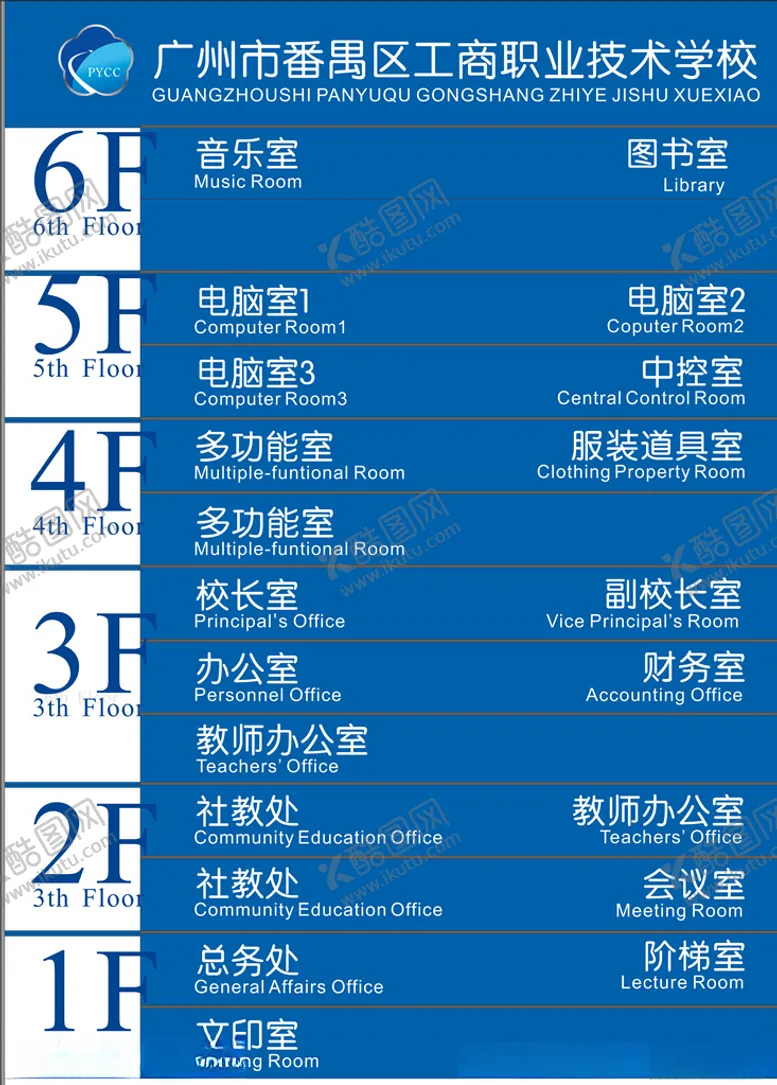 编号：48296705041242495634【酷图网】源文件下载-楼层指示牌