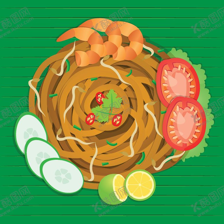 编号：08673409170118016301【酷图网】源文件下载-食物插画  