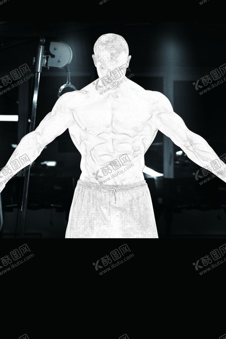 编号：91585109142132465435【酷图网】源文件下载-健身运动海报