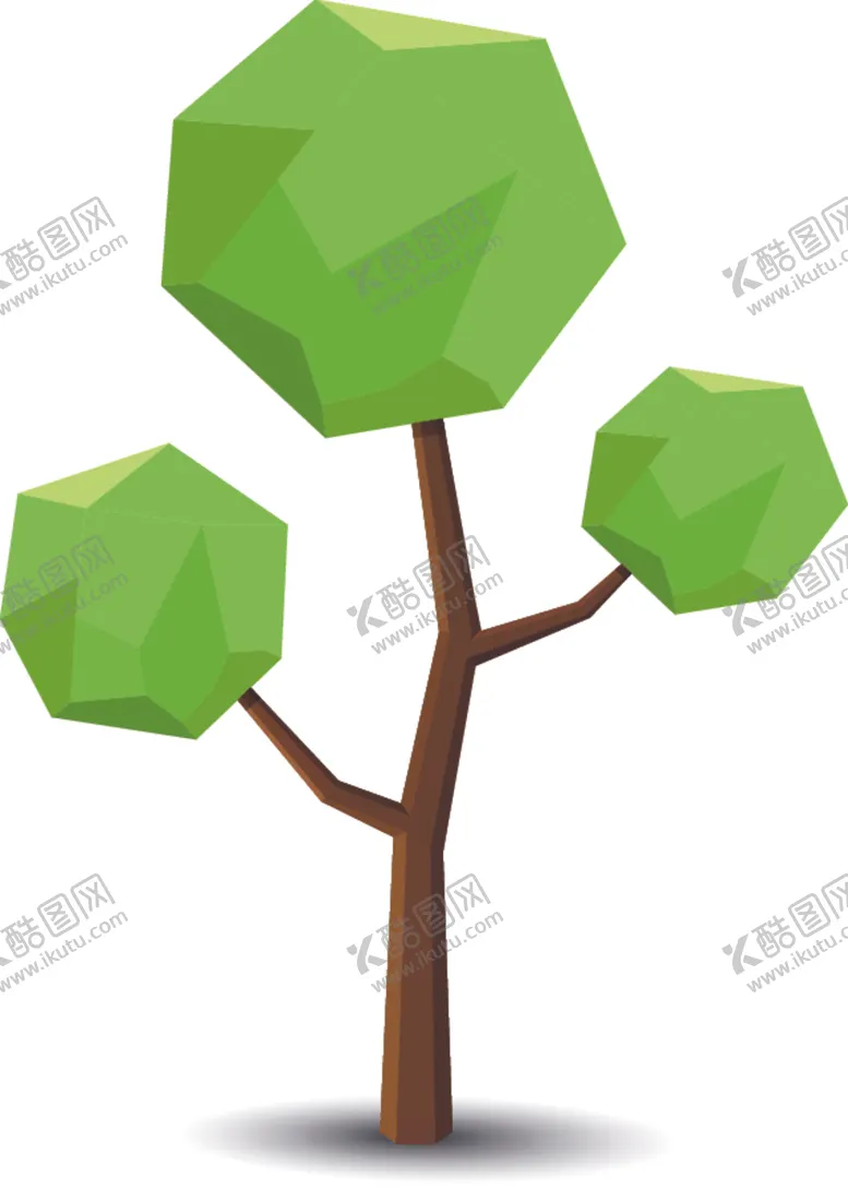 编号：74622405020003175327【酷图网】源文件下载-卡通创意树木
