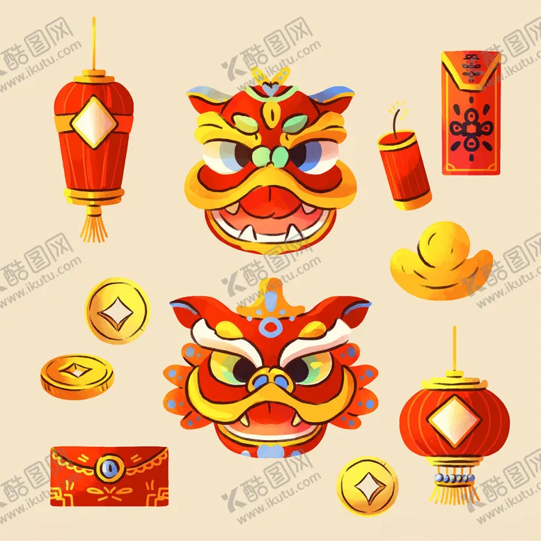 编号：11527602260247056402【酷图网】源文件下载-新年素材