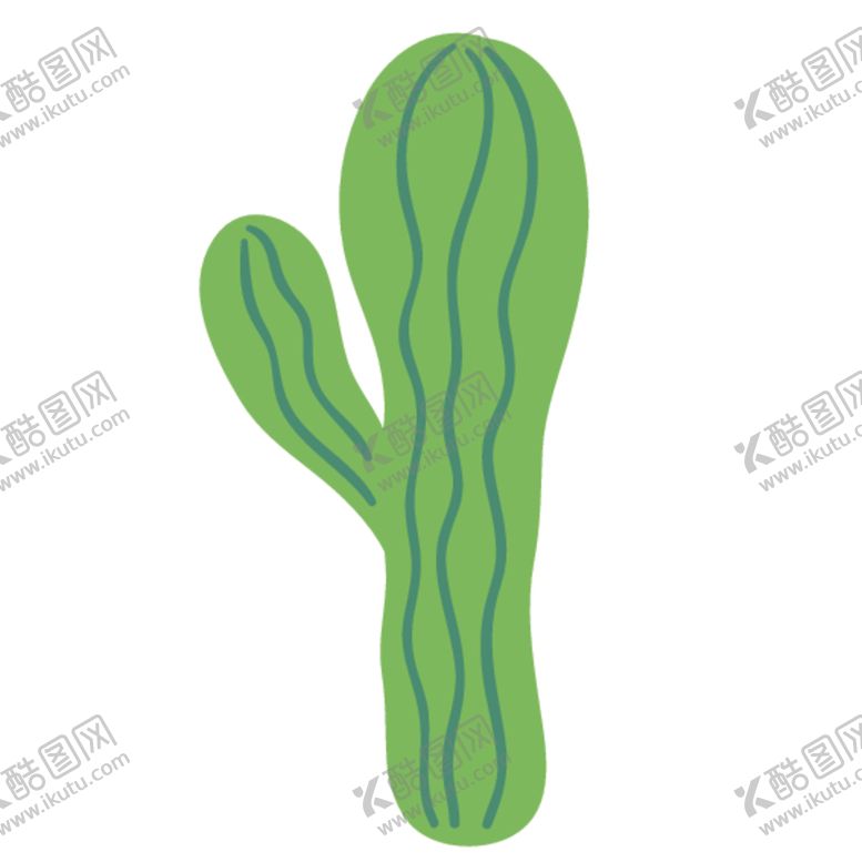 编号：98721310070138547081【酷图网】源文件下载-小清新仙人掌绘画图案