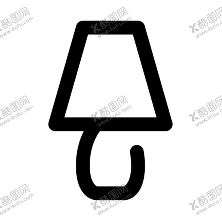 编号：89705310051501133071【酷图网】源文件下载-智能家居图标-台灯