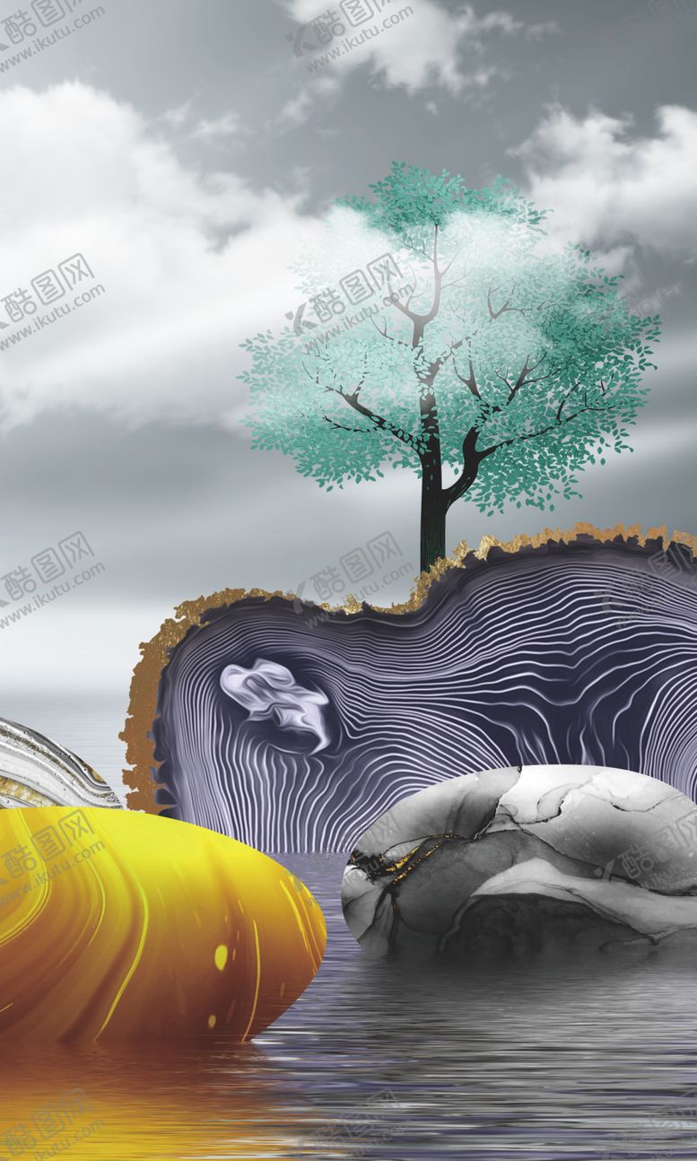 编号：14123910050302051337【酷图网】源文件下载-发财鹿