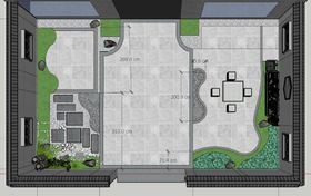 房地产庭院宅邸半报设计PSD