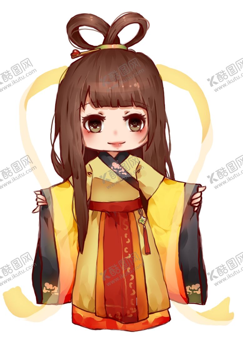 编号：23202302031258303448【酷图网】源文件下载-手绘卡通嫦娥