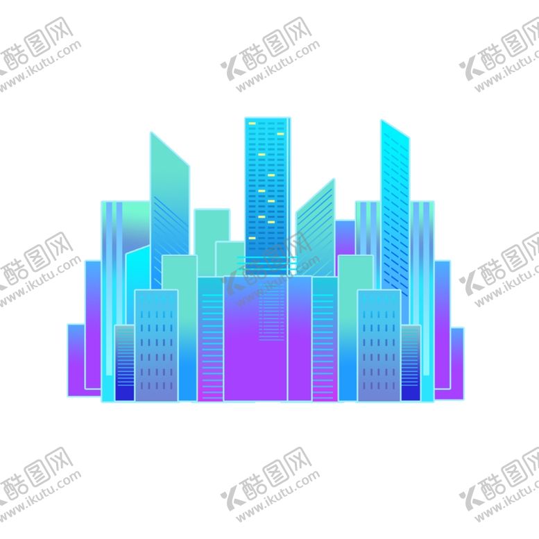 编号：69649104300834349477【酷图网】源文件下载-UI大城市元素