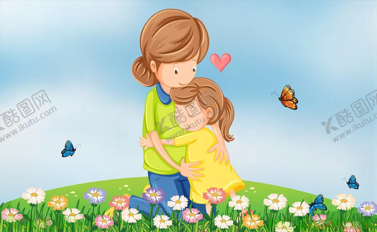 编号：64472509241903226679【酷图网】源文件下载-母女图片