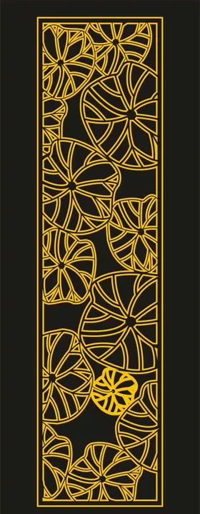 绿叶树叶底纹