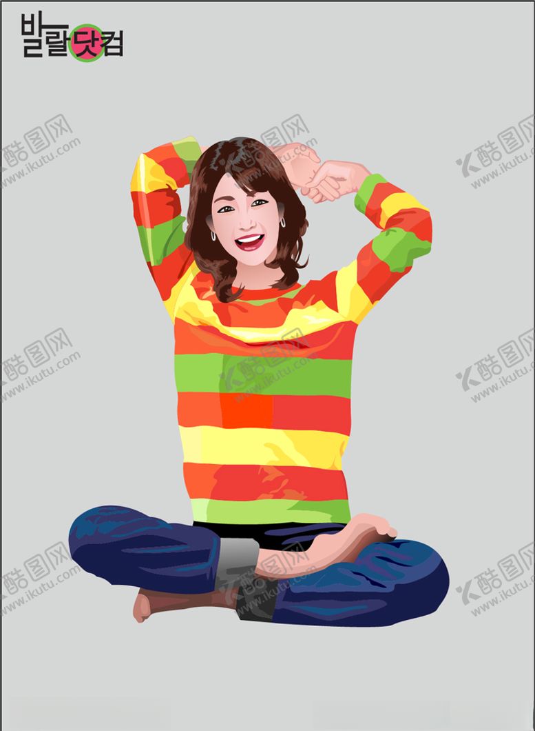 编号：84348310121057267730【酷图网】源文件下载-人物插画