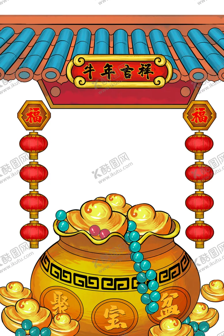 编号：35554704181900179785【酷图网】源文件下载-卡通牛形象