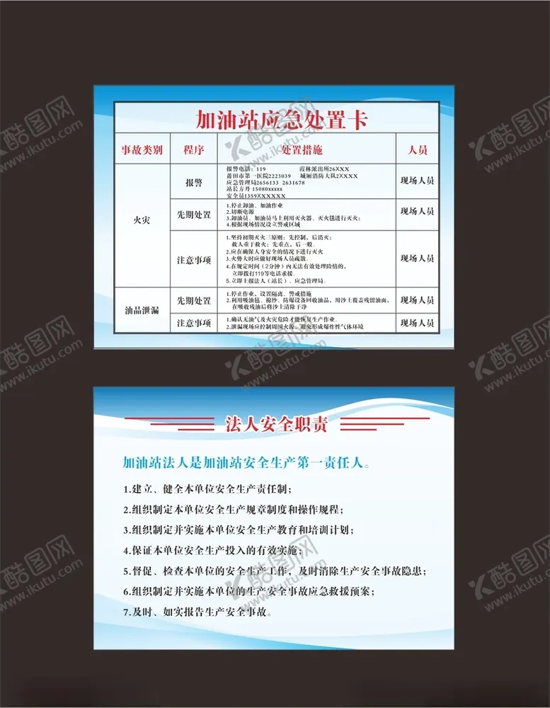 编号：36831012102226439689【酷图网】源文件下载-应急卡片