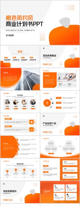 商业融资计划书PPT