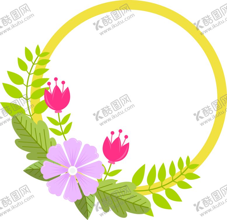 编号：97746901262049493405【酷图网】源文件下载-花朵标签免抠图