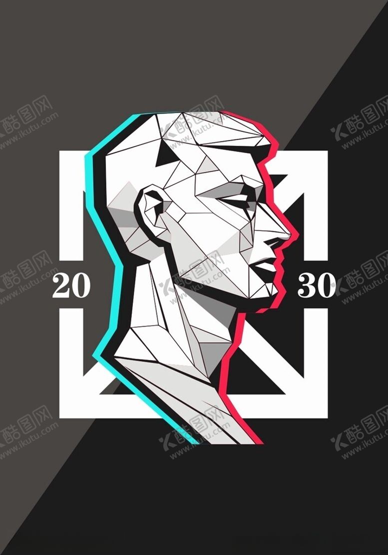 编号：87261501261757344844【酷图网】源文件下载-石膏头像装饰画
