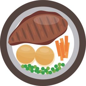 食物AI矢量图AI设计素材菜盘中餐