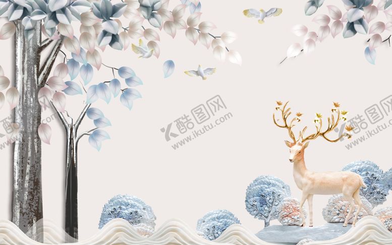 编号：48748209091929313220【酷图网】源文件下载-背景墙装饰画