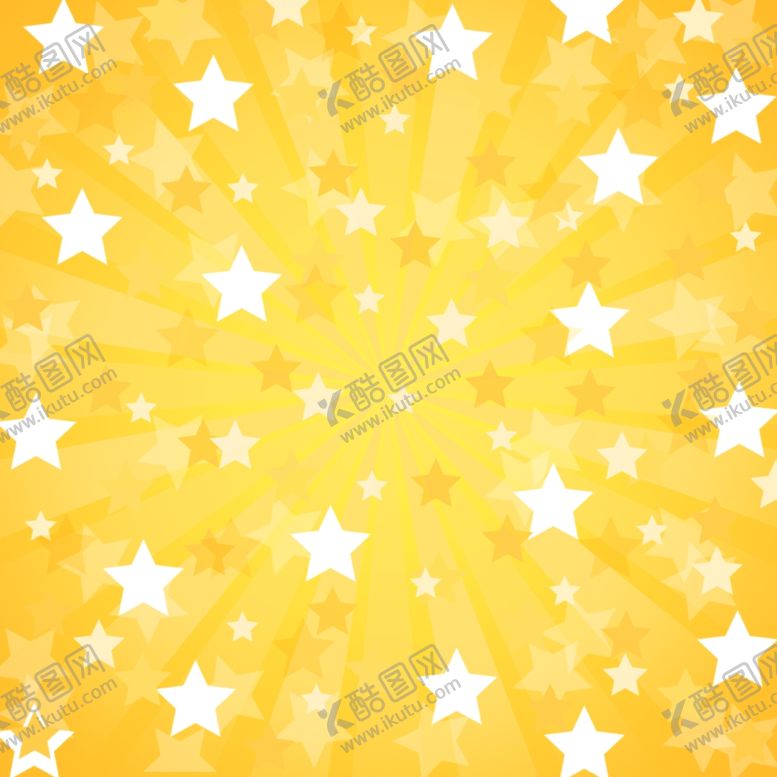 编号：32540906191136324725【酷图网】源文件下载-手绘创意扁平金色黄色星星