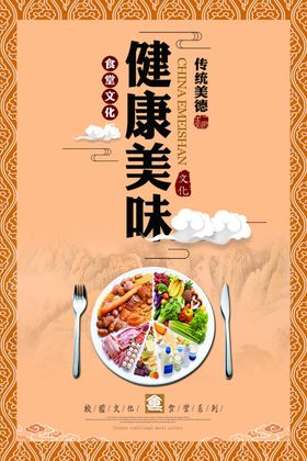 中国校园文化食堂文化健康美味