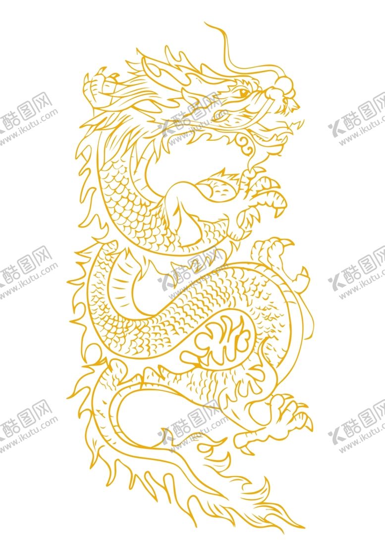 编号：71652009180501461804【酷图网】源文件下载-矢量龙