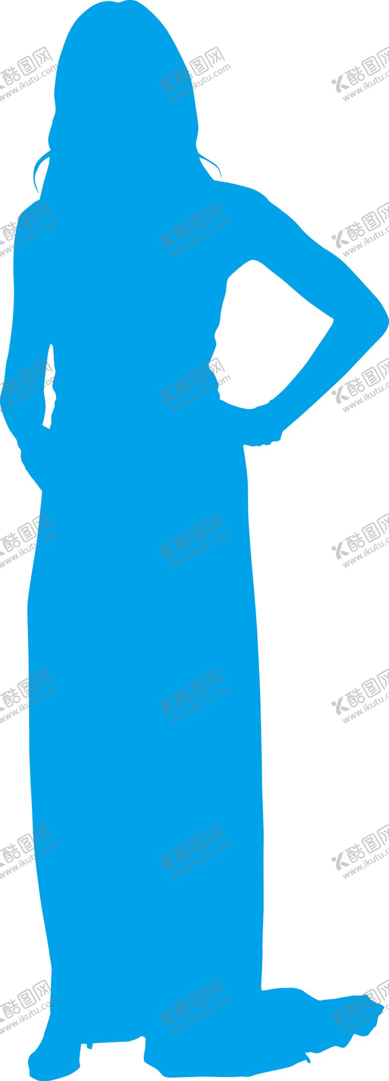 编号：74315709170618519370【酷图网】源文件下载-美女剪影
