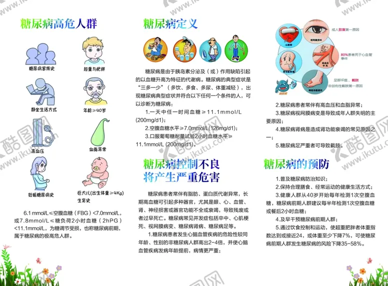 编号：64456202021926241390【酷图网】源文件下载-糖尿病预防
