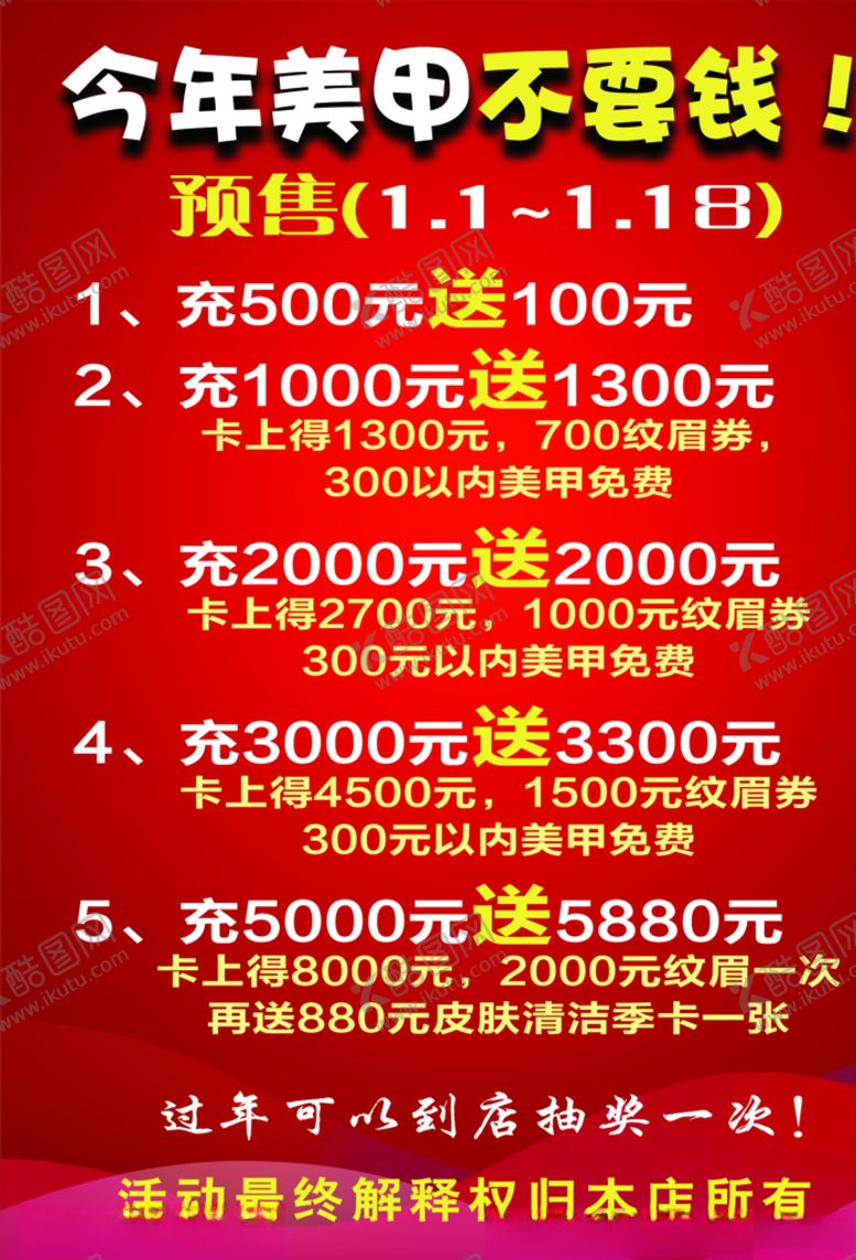 编号：28588004301817263799【酷图网】源文件下载-美甲会员充值