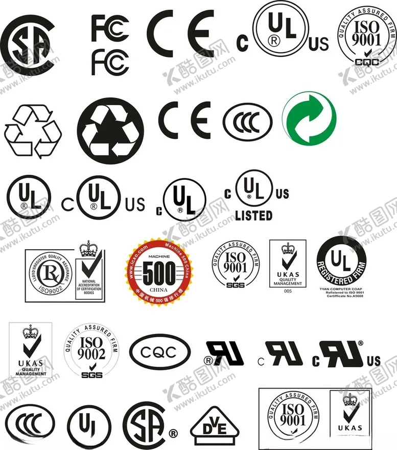 认证标CECDRlogo