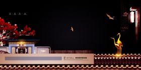 中式古典地产展板