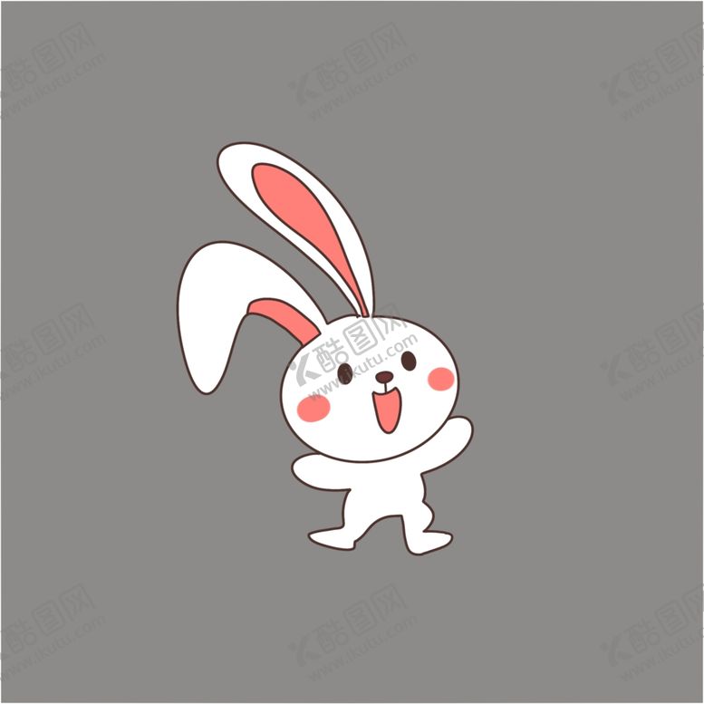 编号：74668209261652145600【酷图网】源文件下载-卡通兔子