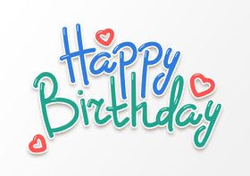 生日快乐宴海报幼儿园儿童派对