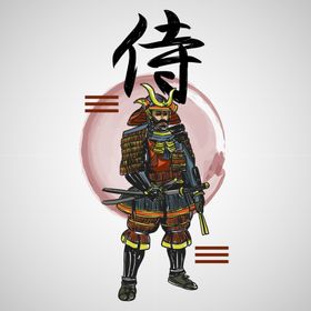 武士剪影