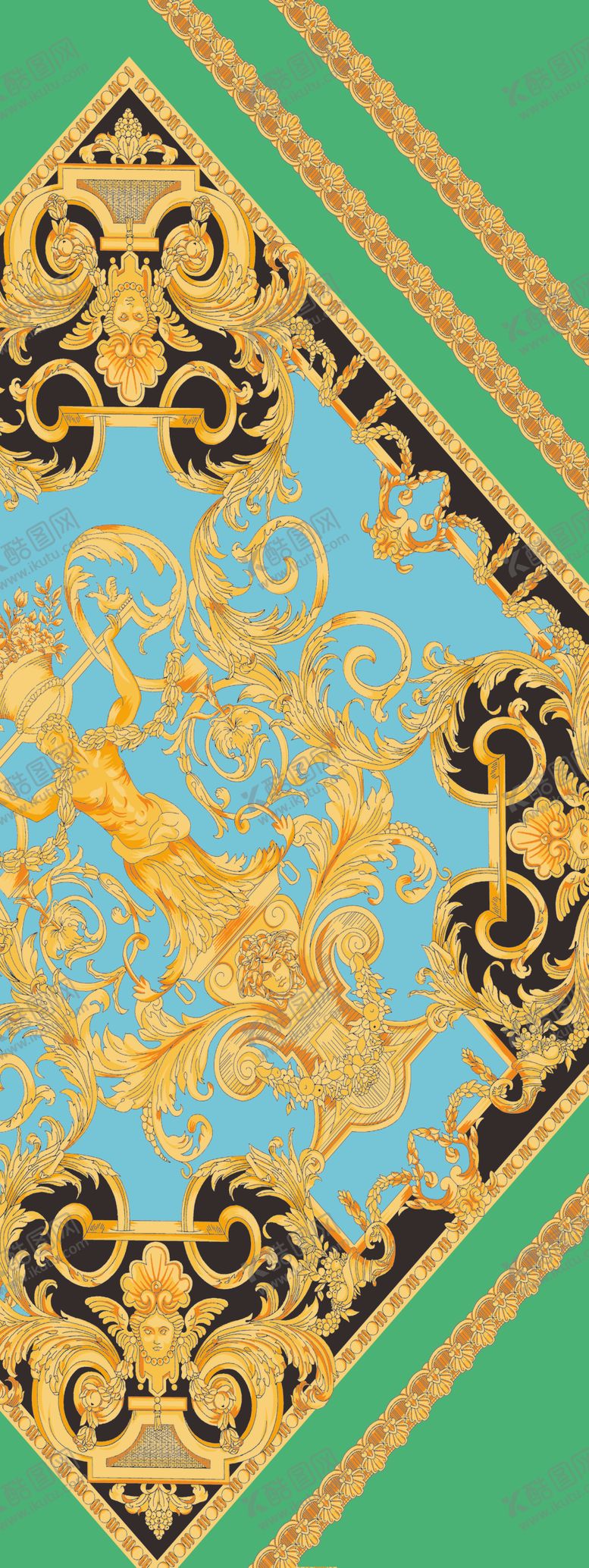 编号：65388909231503299415【酷图网】源文件下载-大牌数码印花